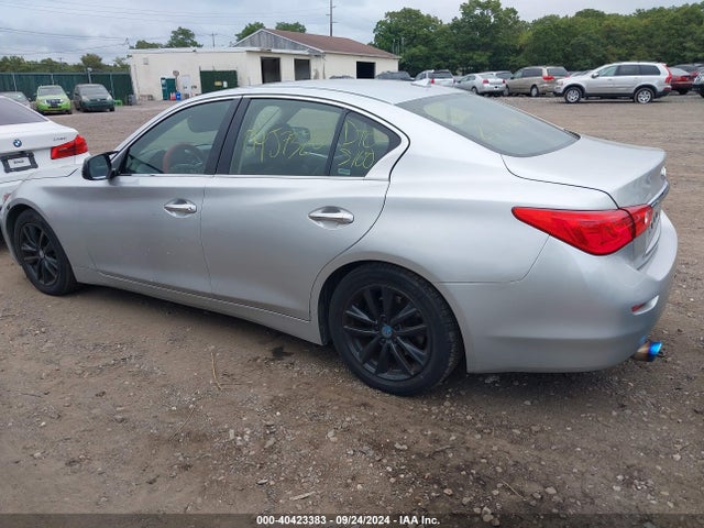 2017 Infiniti Q50 3.0t Premium მანქანა იყიდება აუქციონზე, vin: JN1EV7AP6HM733933, აუქციონის ნომერი: 40423383