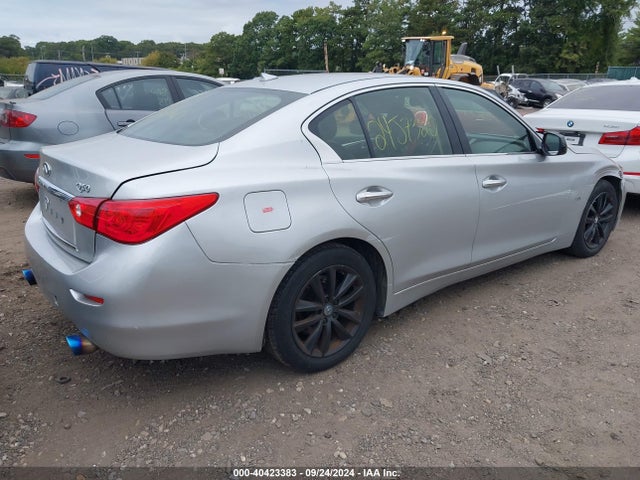 2017 Infiniti Q50 3.0t Premium მანქანა იყიდება აუქციონზე, vin: JN1EV7AP6HM733933, აუქციონის ნომერი: 40423383