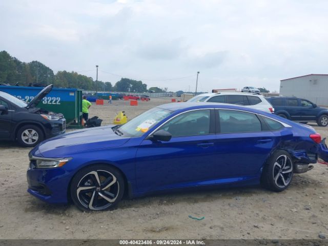 1HGCV1F48NA111607 Honda Accord Sport Special Edition