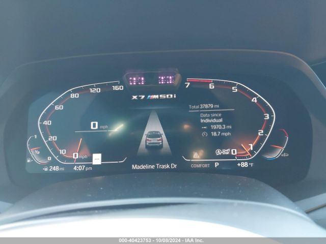 5UXCX6C01M9F91918 BMW X7 M50i