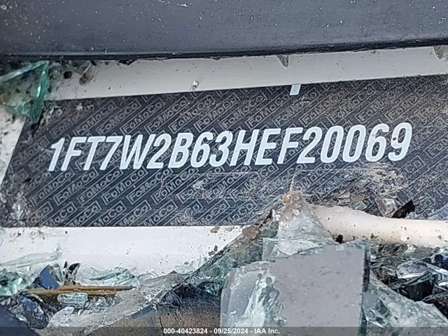 Ford F-250 Xl 2017 1FT7W2B63HEF20069 Image 18