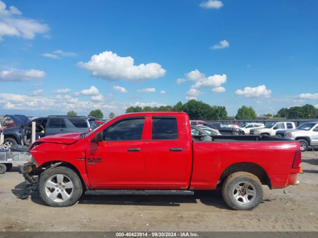 1C6RR7FTXKS580668 RAM 1500 Classic Express Quad Cab 4x4 6'4 Box