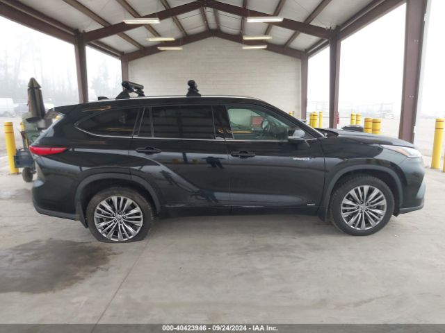 5TDEBRCHXMS024847 Toyota Highlander Hybrid Platinum