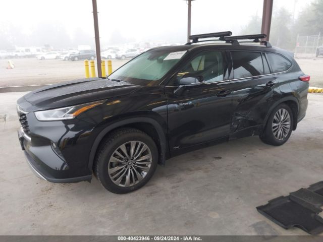 5TDEBRCHXMS024847 Toyota Highlander Hybrid Platinum