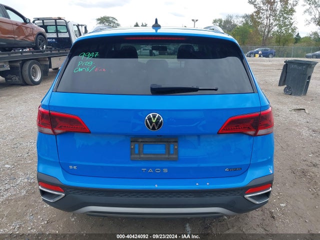 3VVLX7B29NM092196 Volkswagen Taos 1.5t Se
