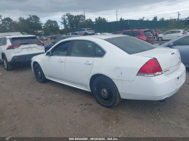 2G1WD5E38E1147783 Chevrolet IMPALA LIMITED POLICE