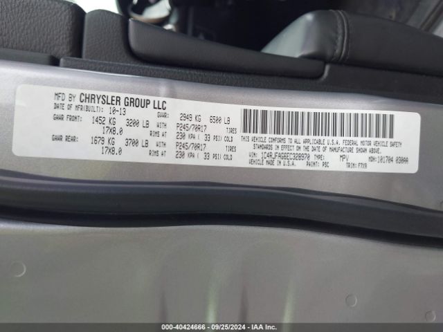 1C4RJFAG6EC328970 Jeep Grand Cherokee Laredo