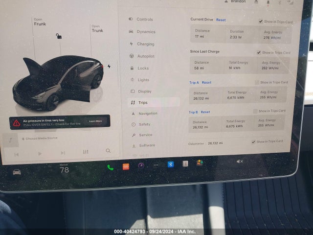 Tesla Model 3 Long Range Dual Motor All-wheel Drive 2023 5YJ3E1EB4PF392569 Image 15