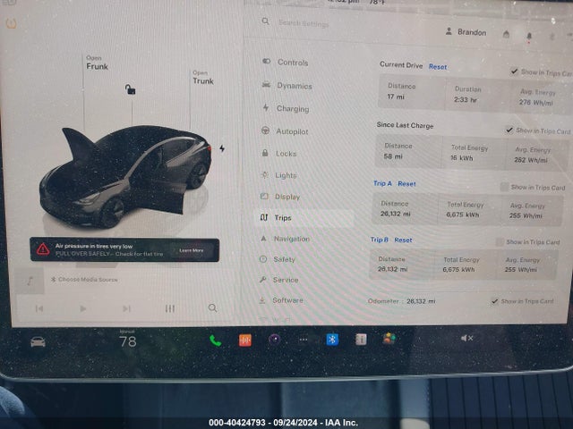 2023 TESLA MODEL 3 5YJ3E1EB4PF392569 Photo 6
