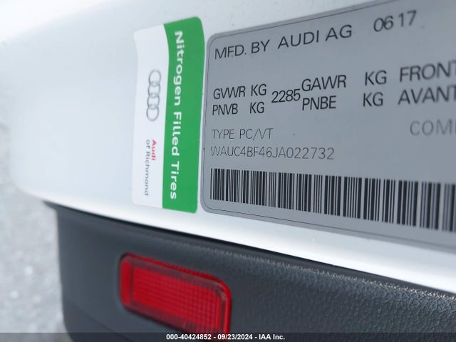 WAUC4BF46JA022732 Audi S4 3.0t Premium Plus