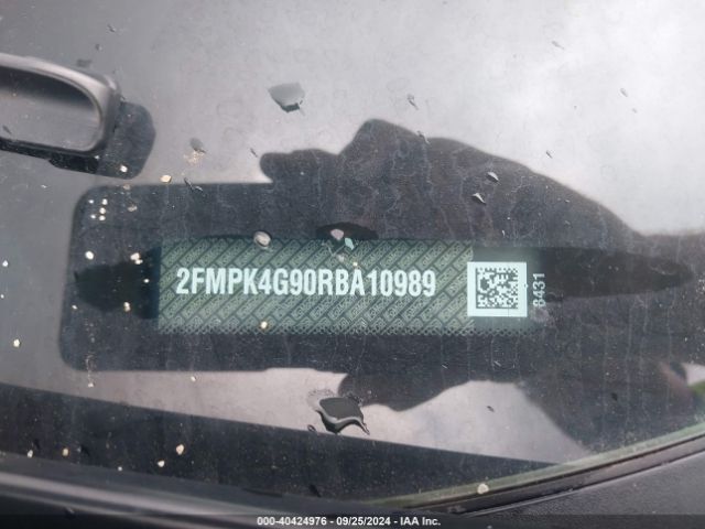 2FMPK4G90RBA10989 Ford EDGE SE
