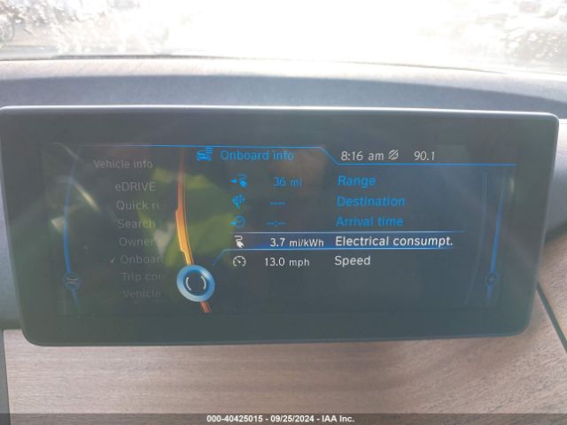 WBY1Z2C55EV285400 BMW I3