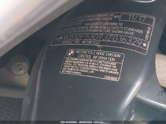 2018 BMW K1600 WB10F5307JZG16329 Photo 9