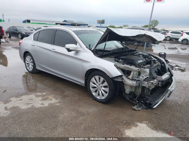 Honda Accord Ex-l V-6 2014 1HGCR3F83EA019355 Image 1