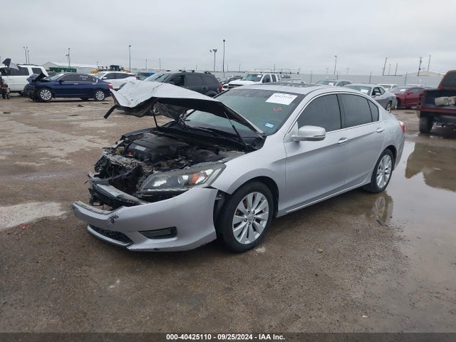 Honda Accord Ex-l V-6 2014 1HGCR3F83EA019355 Image 2