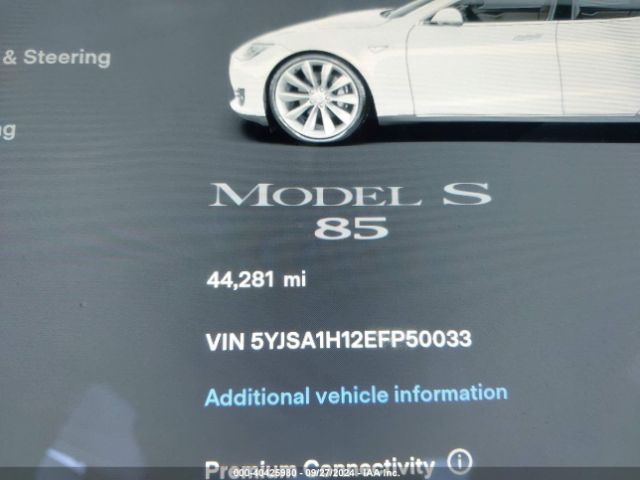 5YJSA1H12EFP50033 Tesla Model S P85