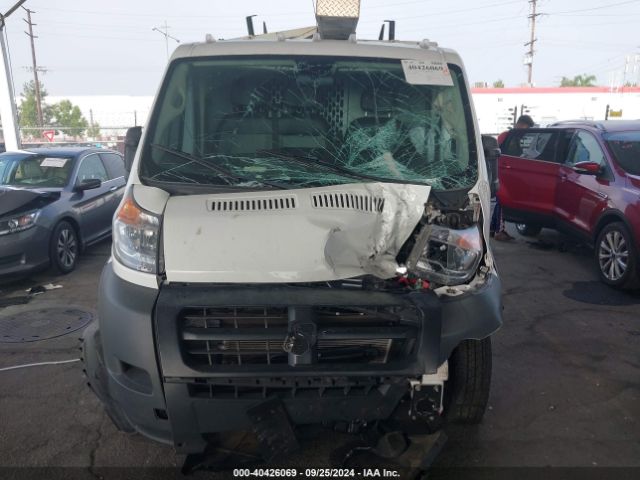 3C6TRVAG5JE109128 RAM Promaster 1500 Low Roof 136 Wb