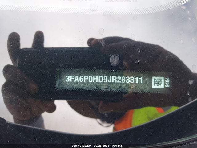 Ford FUSION SE 2018 3FA6P0HD9JR283311 Image 9