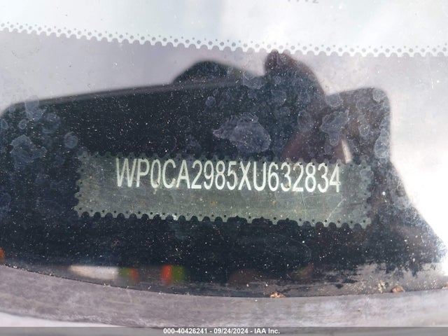 1999 PORSCHE BOXSTER WP0CA2985XU632834 Photo 8