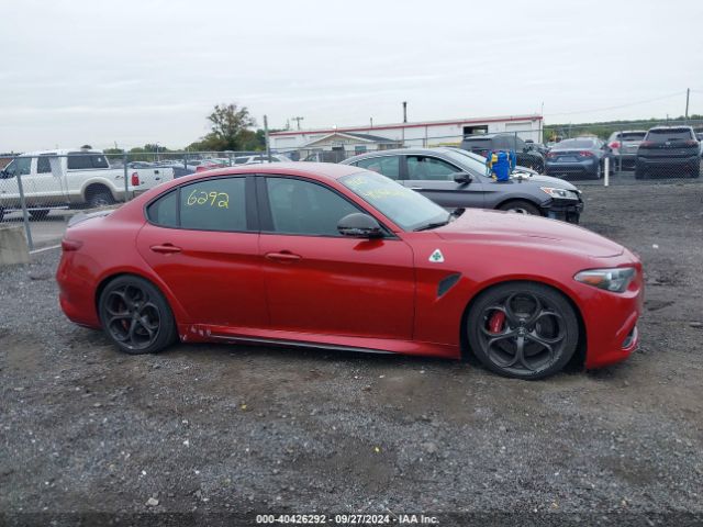 ZARFAMEV2K7604376 Alfa Romeo Giulia Quadrifoglio Rwd
