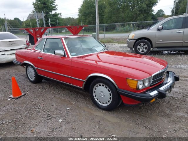 1987 MERCEDES-BENZ 560 WDBBA48D7HA060074