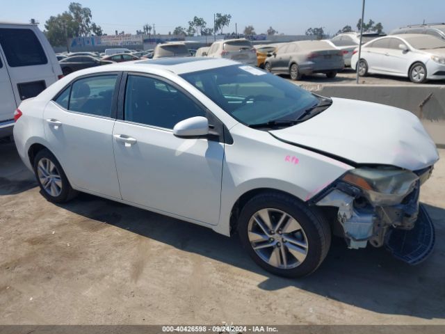 5YFBPRHE0EP075674 Toyota Corolla Le Eco Premium