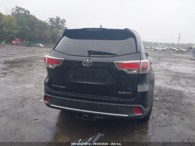 5TDJKRFH5FS214262 Toyota Highlander Xle V6