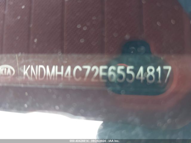 KNDMH4C72E6554817 KIA SEDONA EX