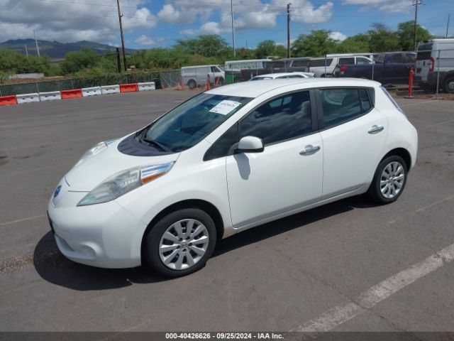 1N4AZ0CP9FC315010 Nissan LEAF S