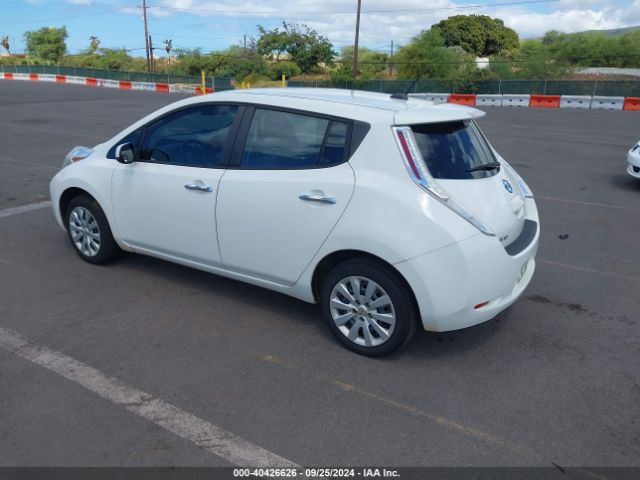 1N4AZ0CP9FC315010 Nissan LEAF S
