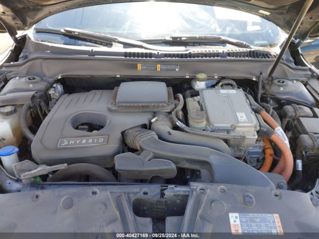 3LN6L5MU6HR644542 Lincoln Mkz Hybrid Reserve