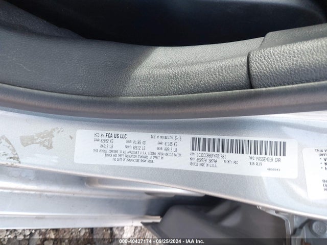 1C3CCCBB6FN721881 Chrysler 200 S