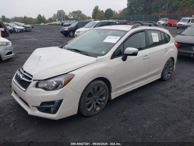 JF1GPAP66G9325211 Subaru Impreza 2.0i Sport Premium