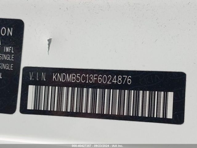 KNDMB5C13F6024876 KIA SEDONA LX