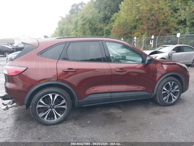 1FMCU0BZ9MUA18021 Ford Escape Se Hybrid