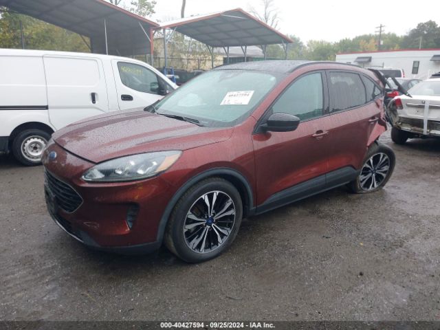 1FMCU0BZ9MUA18021 Ford Escape Se Hybrid