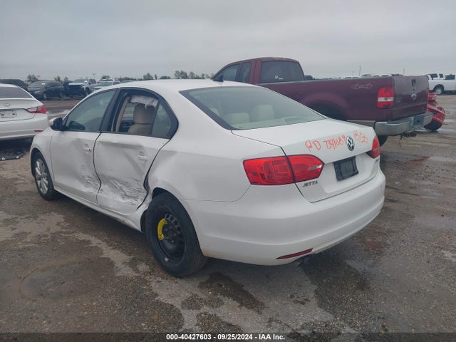 Продажа на аукционе авто 2012 Volkswagen Jetta 2.5l Se, vin: 3VWDP7AJ2CM396623, номер лота: 40427603