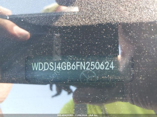 WDDSJ4GB6FN250624 Mercedes-Benz CLA 250 4MATIC