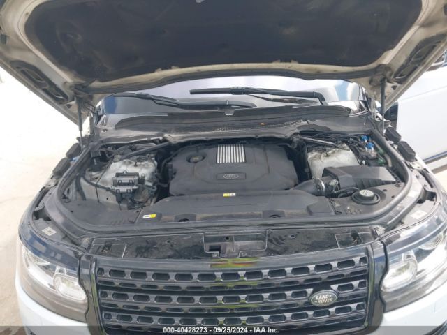 SALGS2KF2GA266039 Land Rover Range Rover 3.0l V6 Turbocharged Diesel Hse Td6
