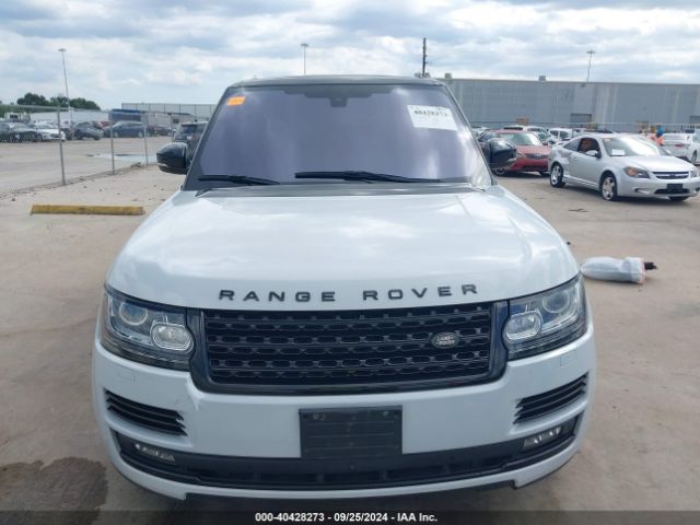 SALGS2KF2GA266039 Land Rover Range Rover 3.0l V6 Turbocharged Diesel Hse Td6