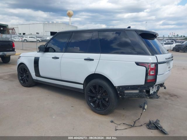 SALGS2KF2GA266039 Land Rover Range Rover 3.0l V6 Turbocharged Diesel Hse Td6