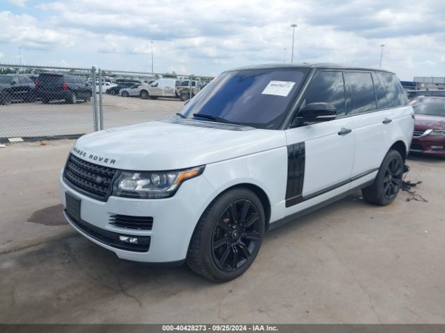 SALGS2KF2GA266039 Land Rover Range Rover 3.0l V6 Turbocharged Diesel Hse Td6