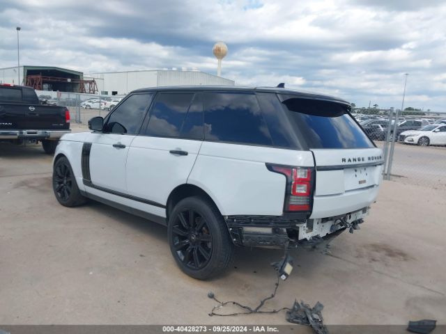 SALGS2KF2GA266039 Land Rover Range Rover 3.0l V6 Turbocharged Diesel Hse Td6