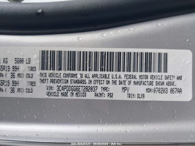 3C4PDDGG6ET282037 Dodge Journey Crossroad