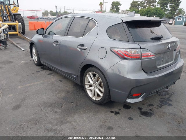JTHKD5BH7E2203524 Lexus Ct 200h Hybrid