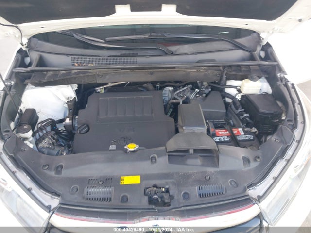 Toyota Highlander Xle V6 2015 5TDKKRFH1FS087224 Image 10