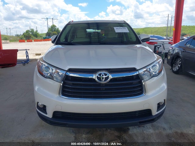 Toyota Highlander Xle V6 2015 5TDKKRFH1FS087224 Image 11