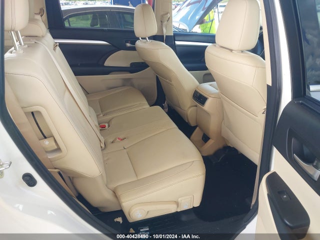 Toyota Highlander Xle V6 2015 5TDKKRFH1FS087224 Image 8