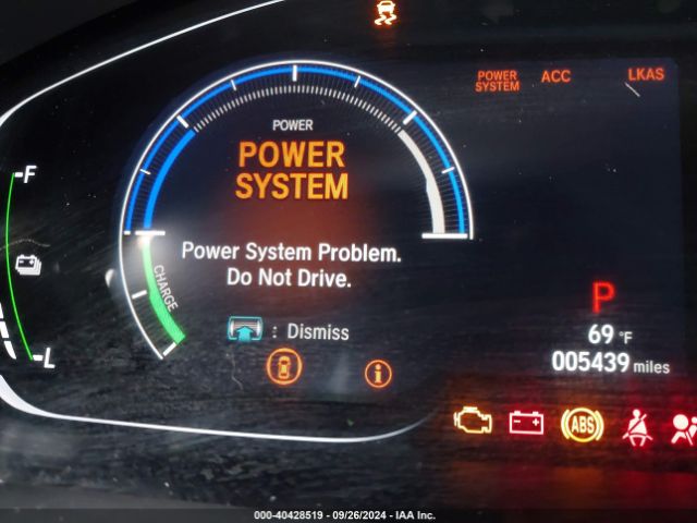 19XZE4F53ME009890 Honda INSIGHT EX