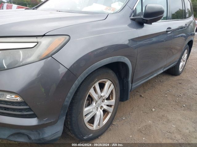 5FNYF6H10GB049146 Honda PILOT LX